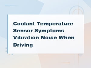 Coolant Temperature Sensor Symptoms: Vibration and Noise While Driving